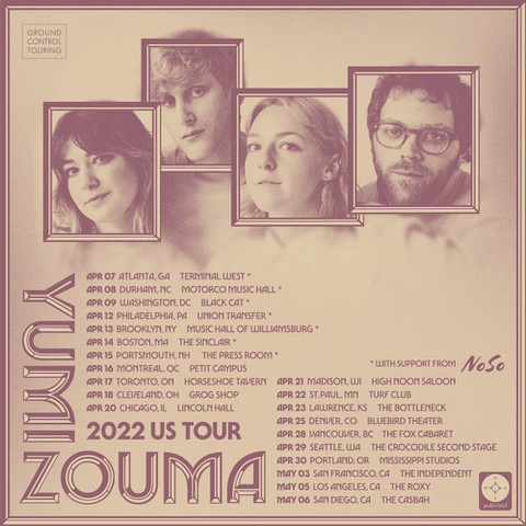 yumi zouma us tour